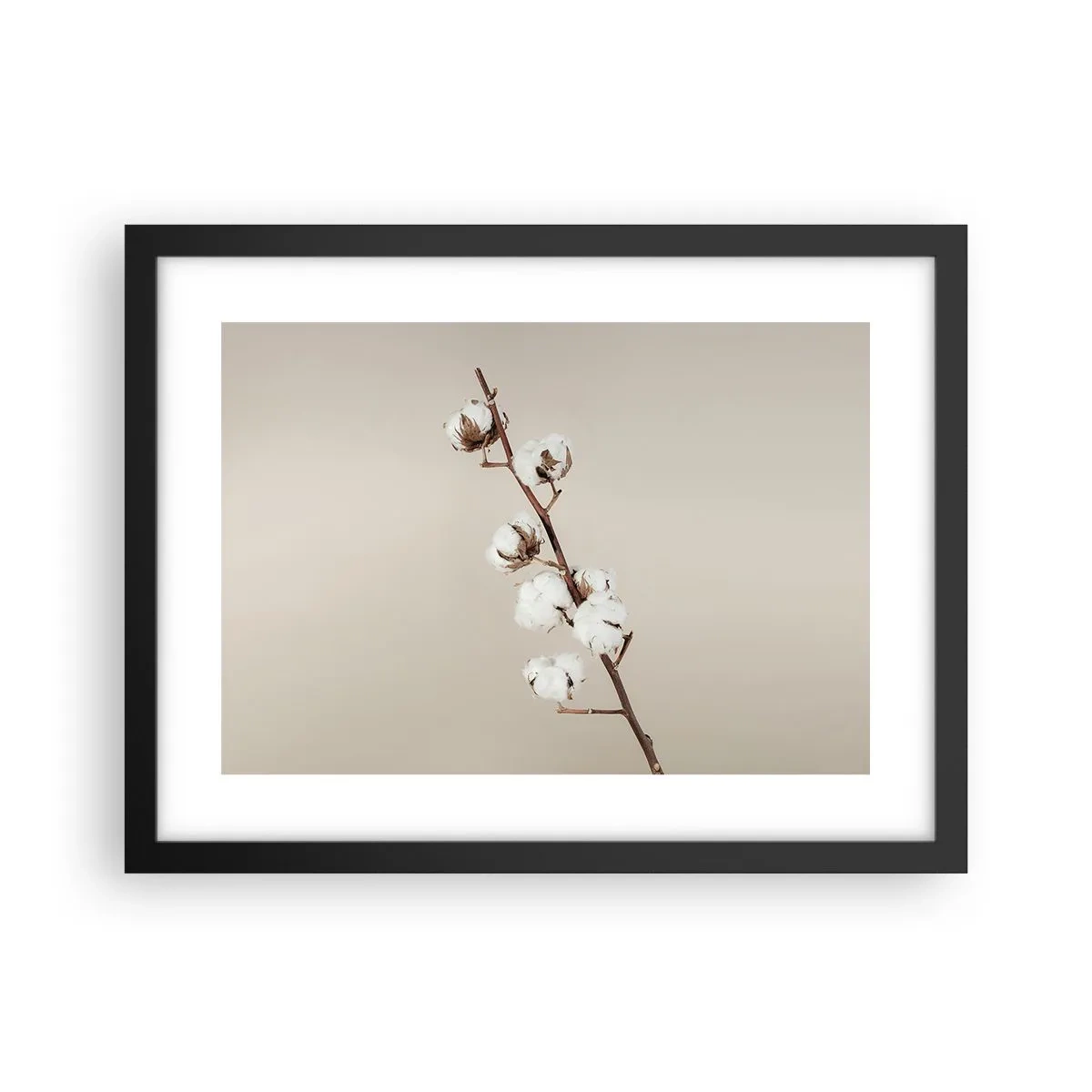 Affiche dans un cadre noir - Poster - A la source de la douceur - 40x30 cm