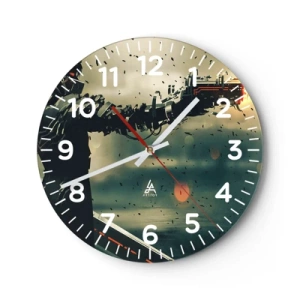 Horloge murale - Pendule murale - L'arme fatale - Votre propre Terminator - 40x40 cm