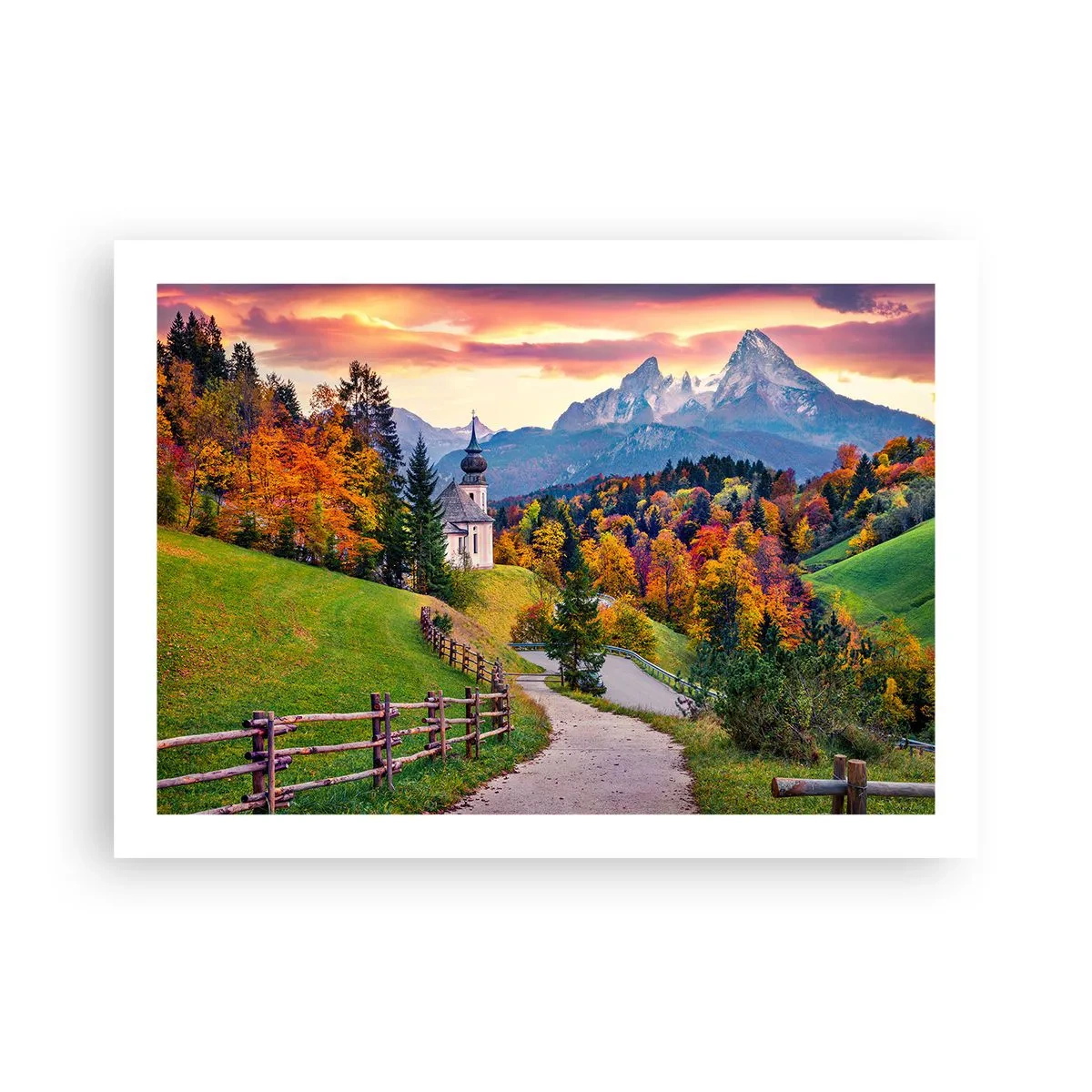 Affiche - Poster - Paysage comme peind - 70x50 cm