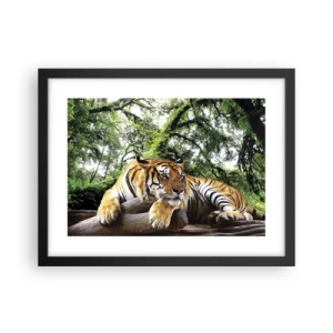 Affiche dans un cadre noir - Poster - Cordialement - 40x30 cm