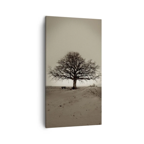 Impression sur toile - Image sur toile - D'ici à l'éternité - 45x80 cm