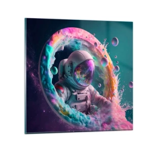 Impression sur verre - Image sur verre - porte des étoiles - 50x50 cm