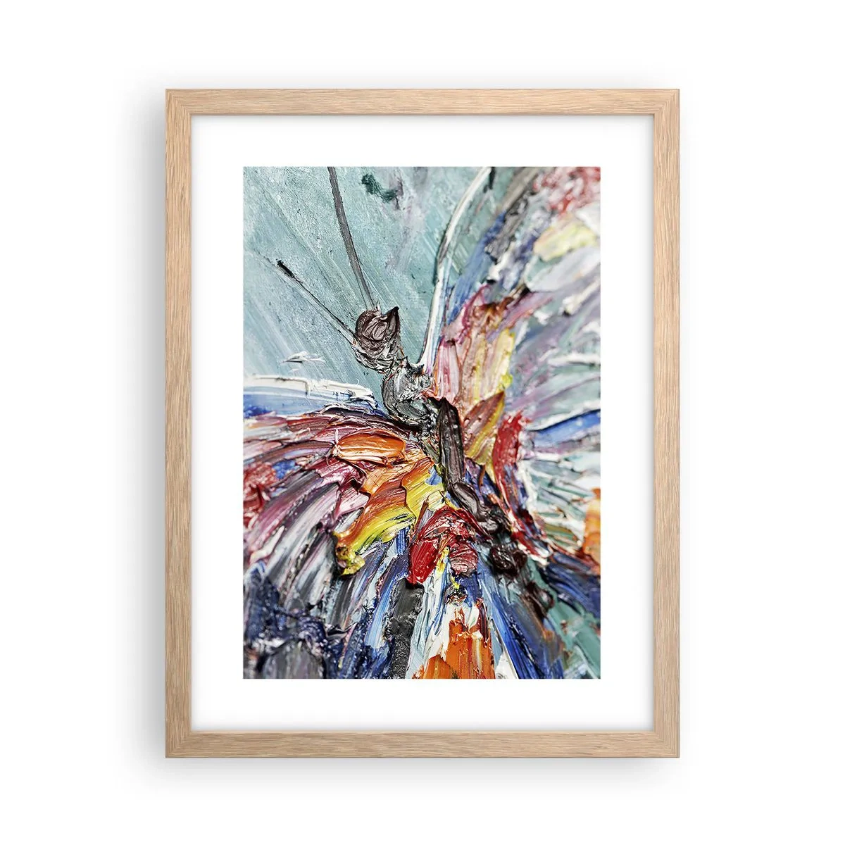 Affiche dans un chêne clair - Poster - Peint par nature - 30x40 cm