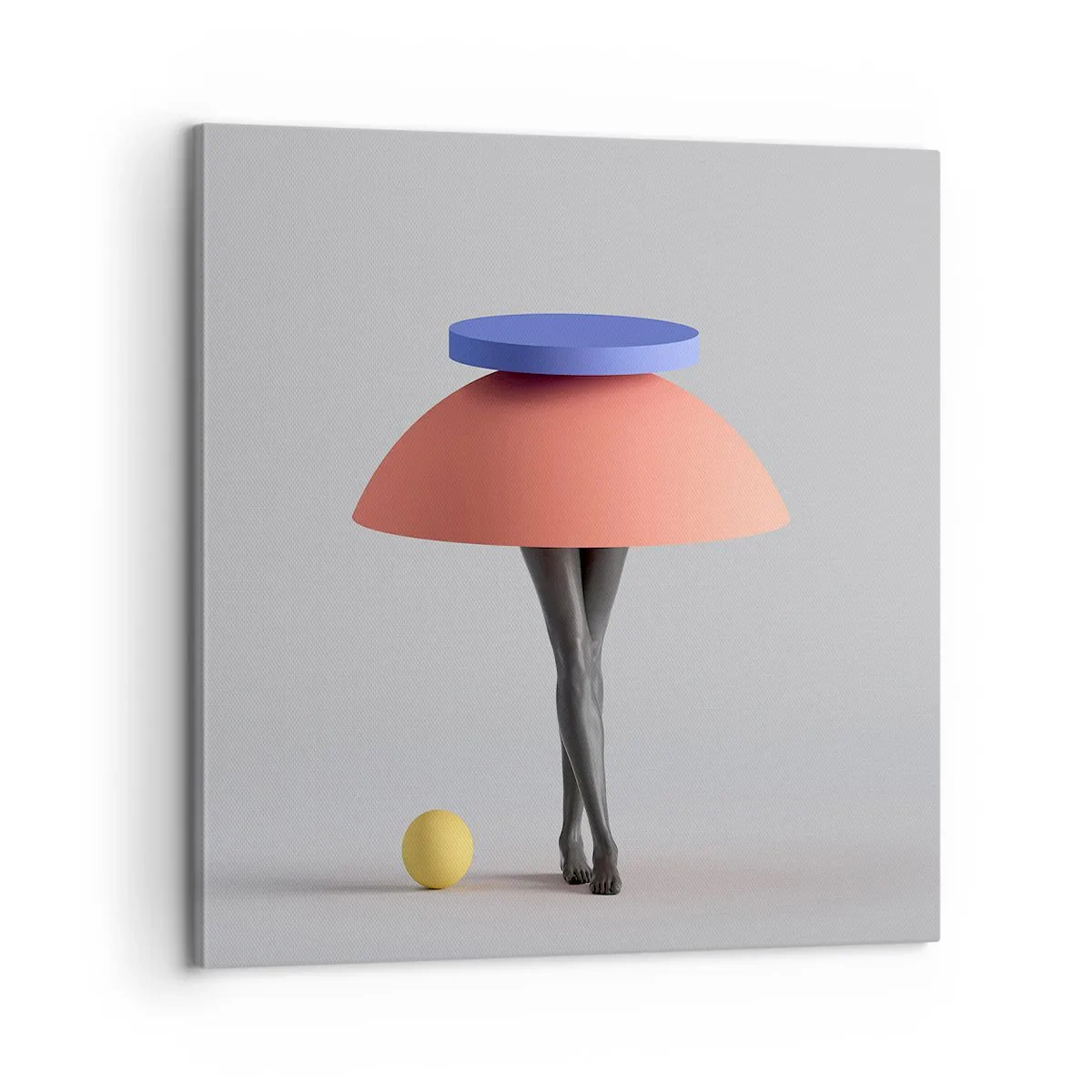 Impression sur toile - Image sur toile - Composition surréaliste - 60x60 cm