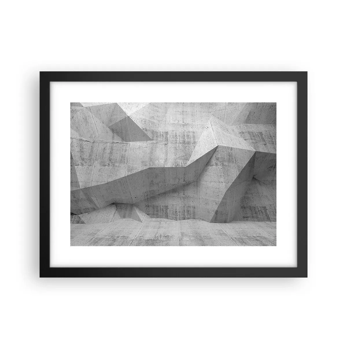 Affiche dans un cadre noir - Poster - Un vrai challenge - 40x30 cm