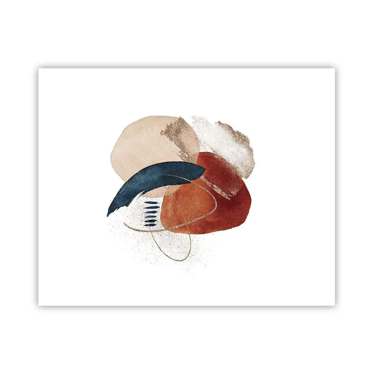 Affiche - Poster - Composition ovale - 50x40 cm