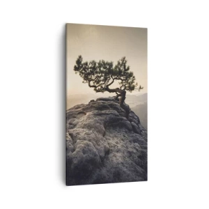 Impression sur toile - Image sur toile - La vie gagne toujours - 45x80 cm