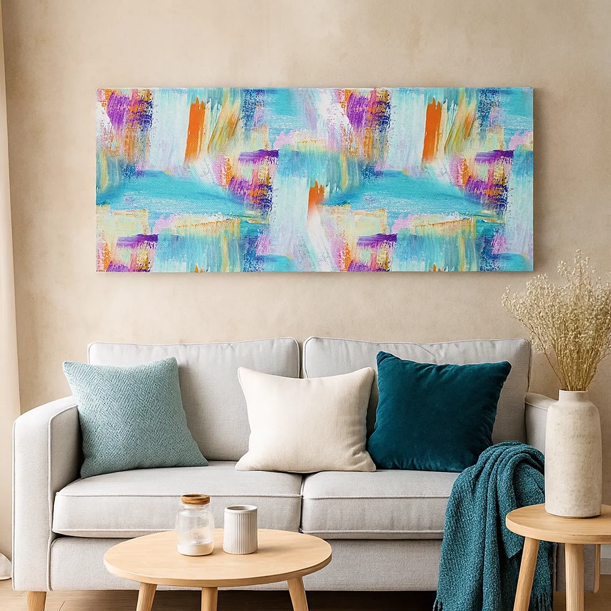 Impression sur toile - Image sur toile - Labyrinthe reluisant - 30x30 cm