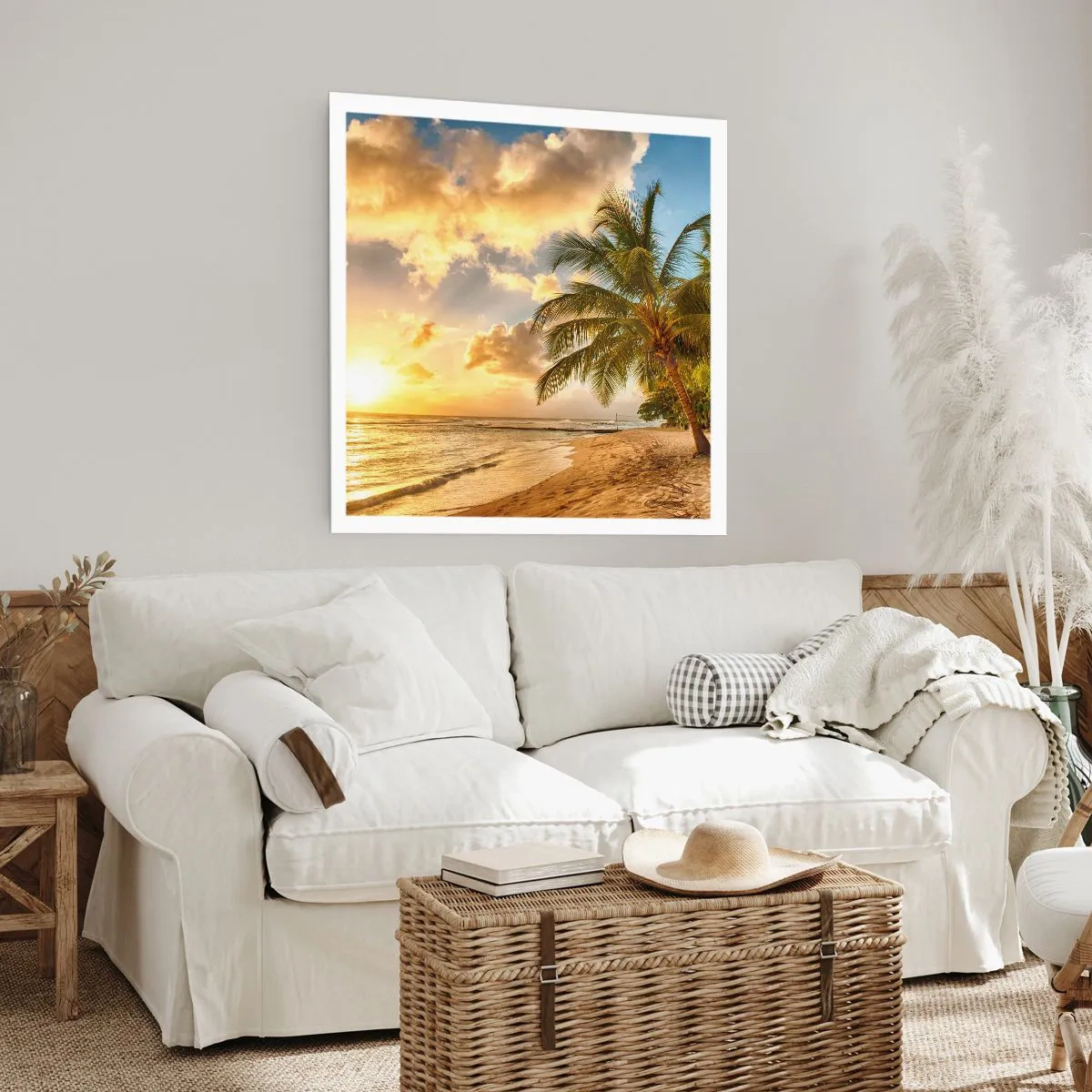 Affiche - Poster - Été éternel, toujours des vacances - 30x30 cm