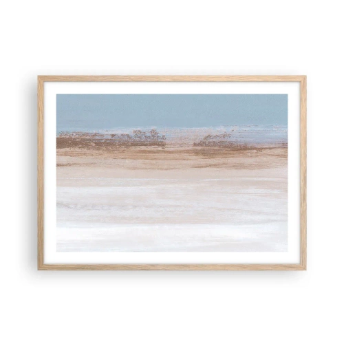Affiche dans un chêne clair - Poster - Paysage ambigu - 70x50 cm