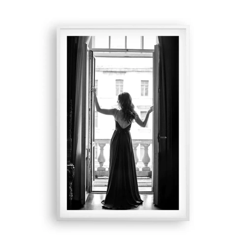 Affiche dans un cadre blanc - Poster - Dans plusieurs style - 61x91 cm