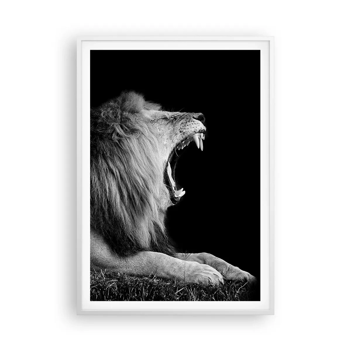 Affiche dans un cadre blanc - Poster - Sans aucun doute - 70x100 cm