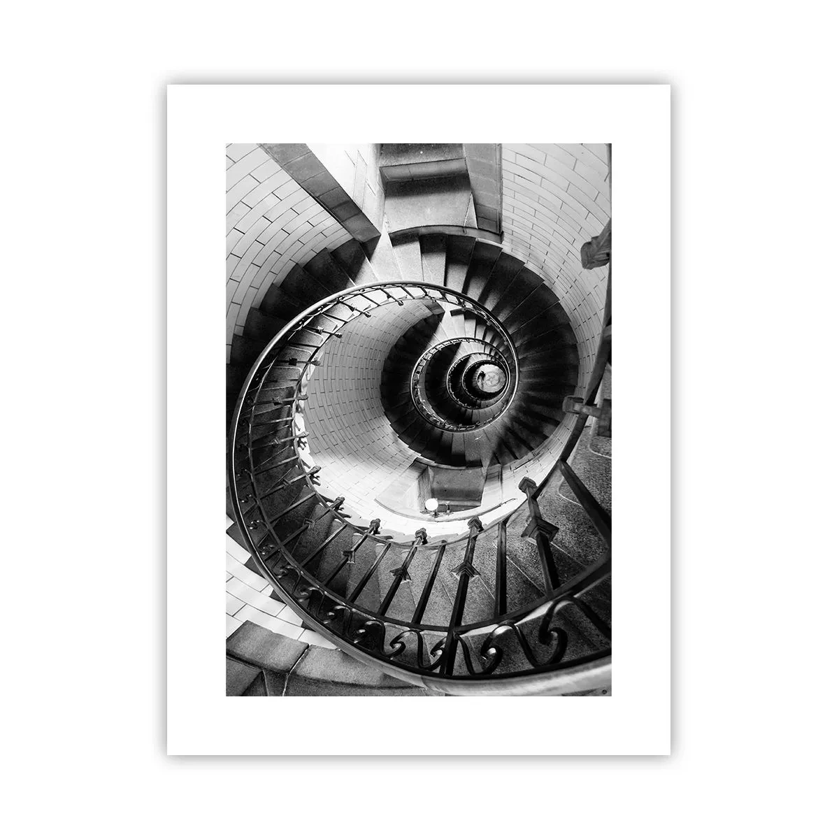 Affiche - Poster - De plus en plus haut - 30x40 cm