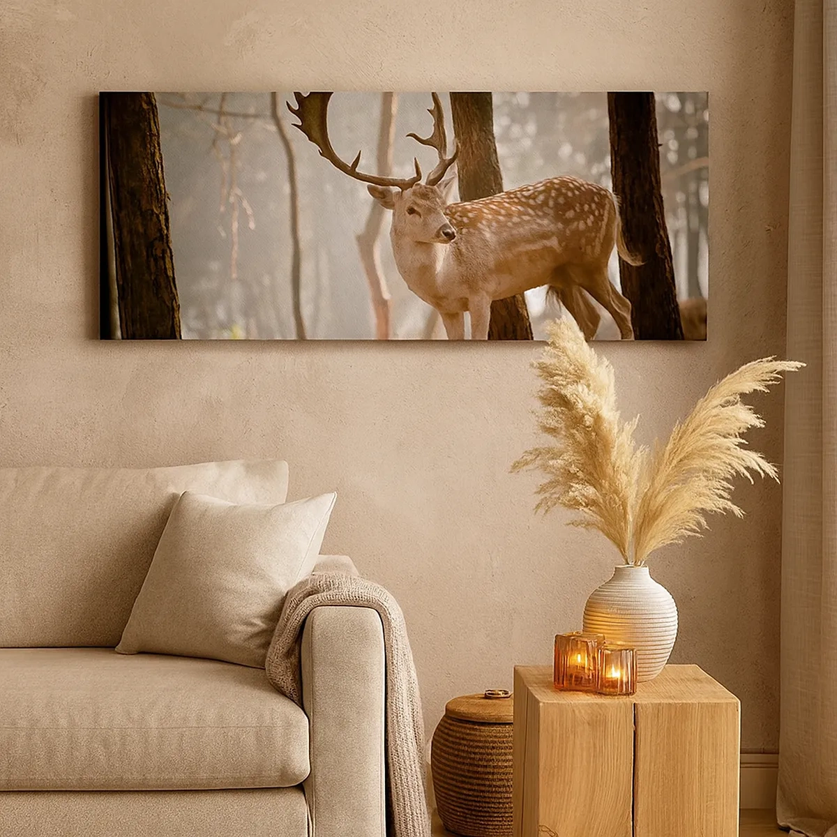 Impression sur toile - Image sur toile - La lumière de la jeunesse - 30x30 cm