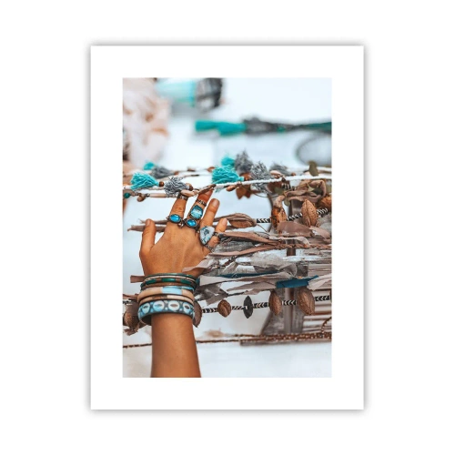 Affiche - Poster - Trésor local - 30x40 cm