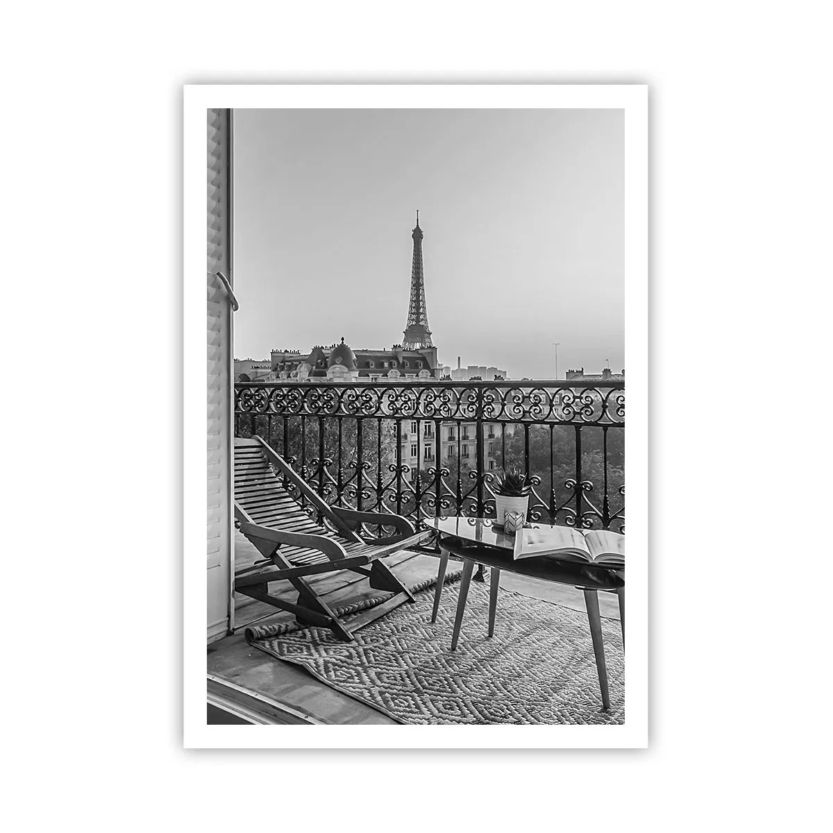 Affiche - Poster - Après-midi parisien - 70x100 cm