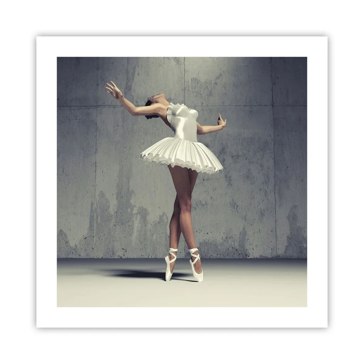 Affiche - Poster - Léger comme un oiseau - 50x50 cm