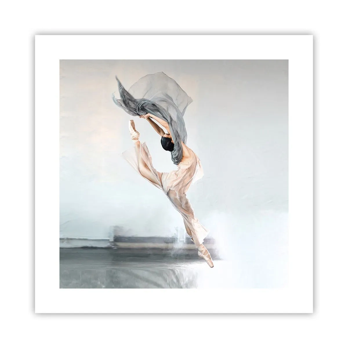 Affiche - Poster - Dans le ravissement de la danse - 40x40 cm