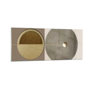 Impression sur verre - Image sur verre - Équilibre parfait - 100x40 cm