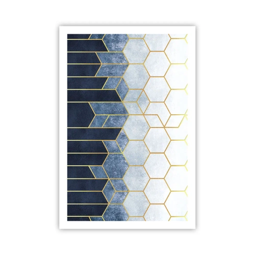 Affiche - Poster - Composition en rythme syncopé - 61x91 cm