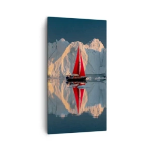 Impression sur toile - Image sur toile - Aux limites du monde - 45x80 cm