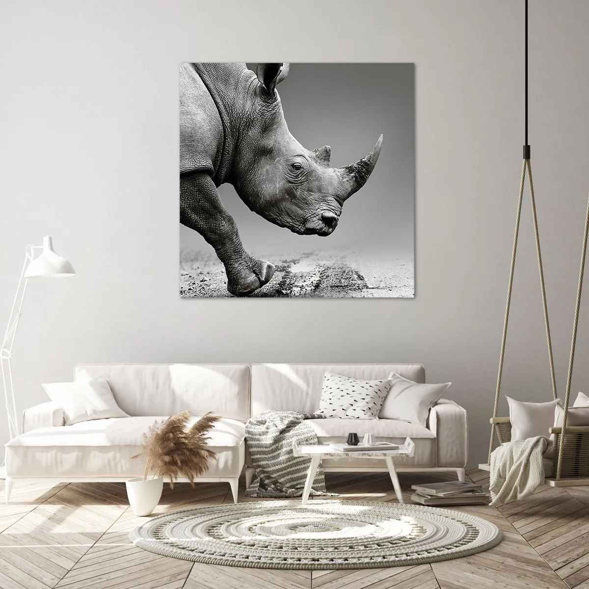 Impression sur toile - Image sur toile - Force inarrêtable - 40x40 cm