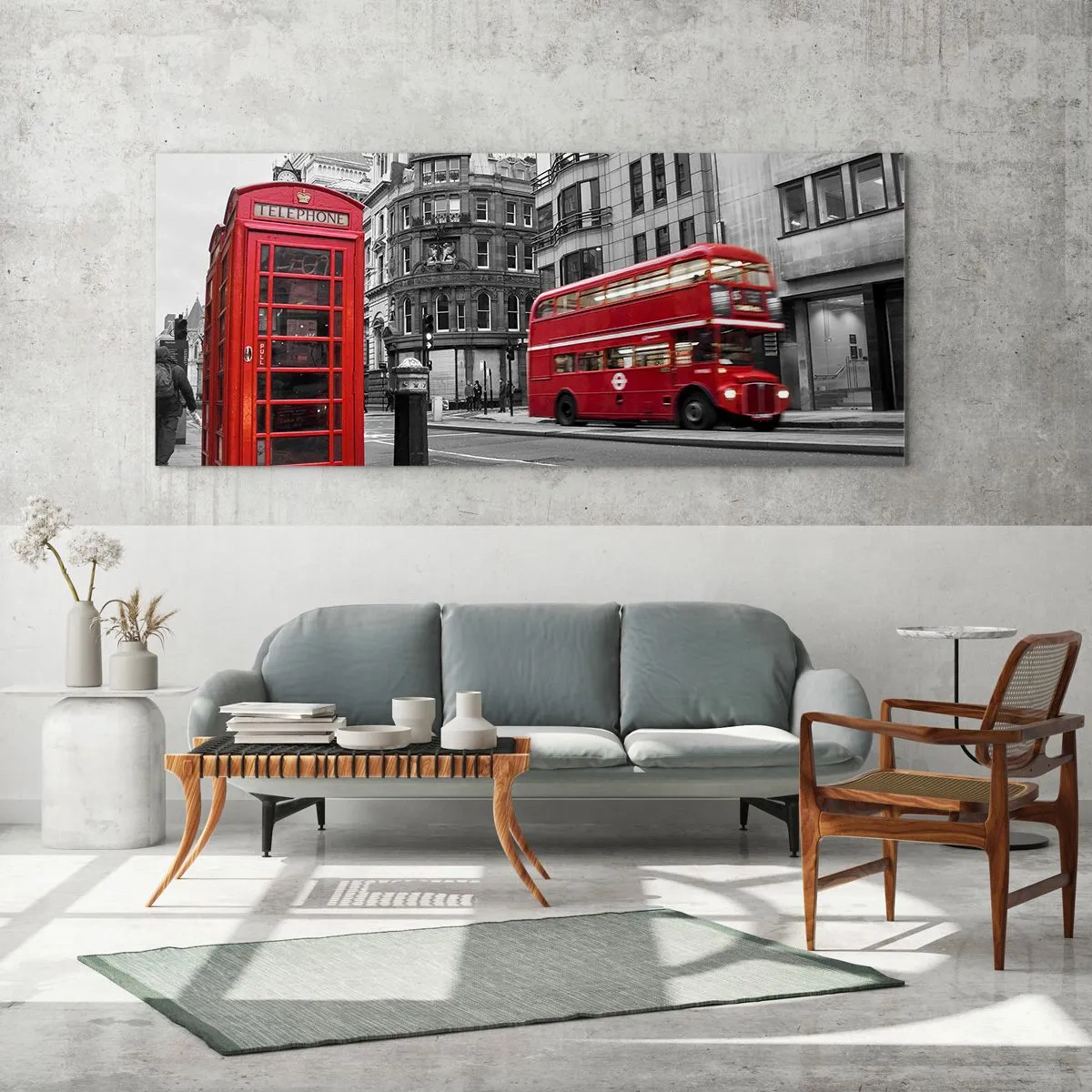 Impression sur verre - Image sur verre - Le plus rouge d'Europe - 100x40 cm