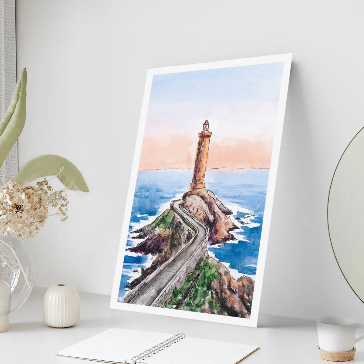 Affiche - Poster - Face à la mer - 70x100 cm