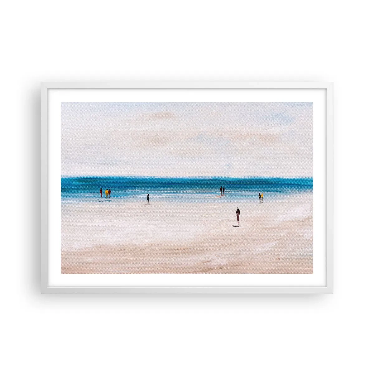 Affiche dans un cadre blanc - Poster - Un besoin naturel - 70x50 cm