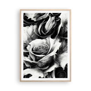 Affiche dans un chêne clair - Poster - Toujours une reine - 70x100 cm