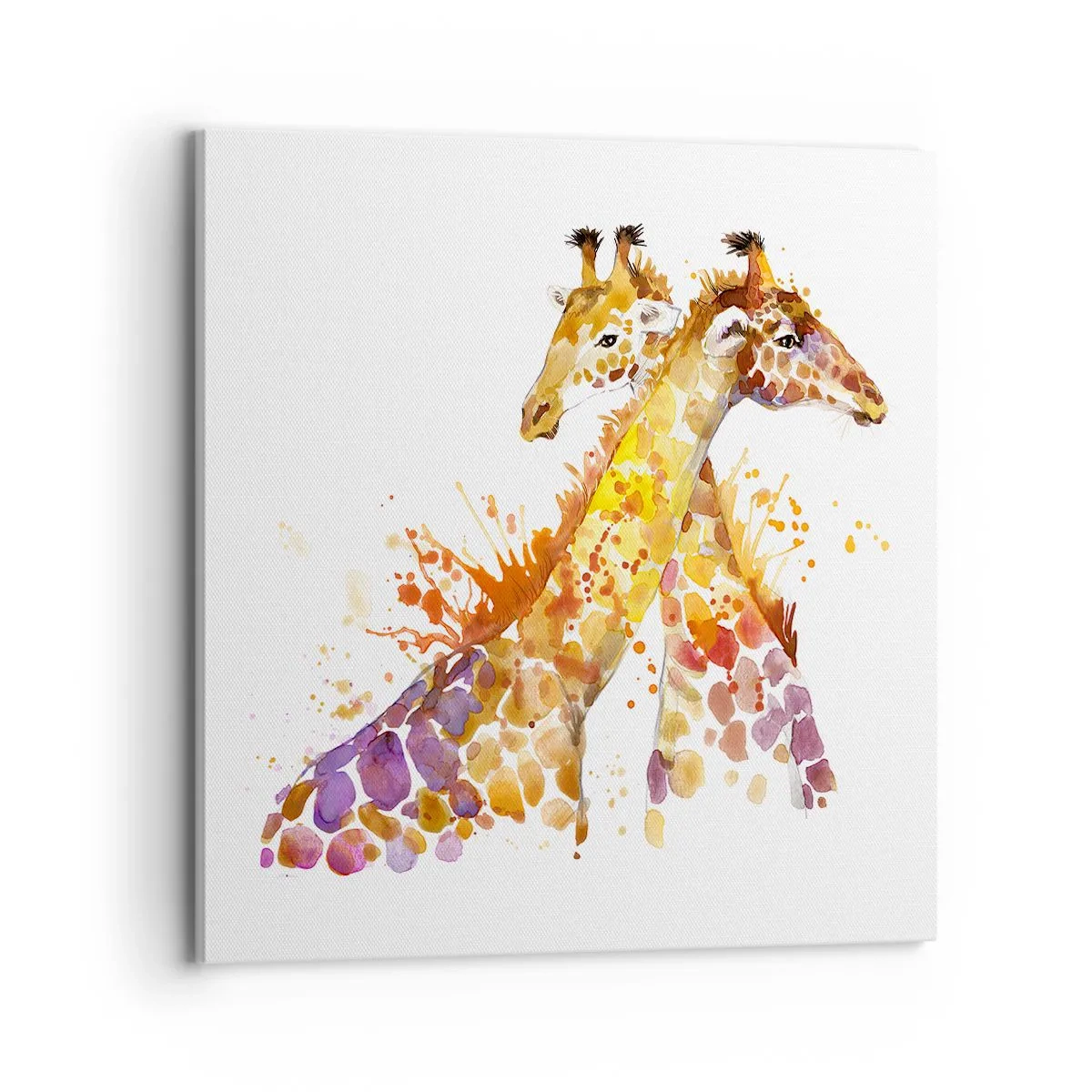 Impression sur toile - Image sur toile - Est-ce de l'amitié ou de l'amour? - 70x70 cm