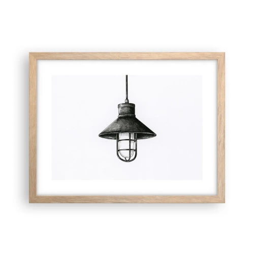 Affiche dans un chêne clair - Poster - Comme il y a des années… - 40x30 cm