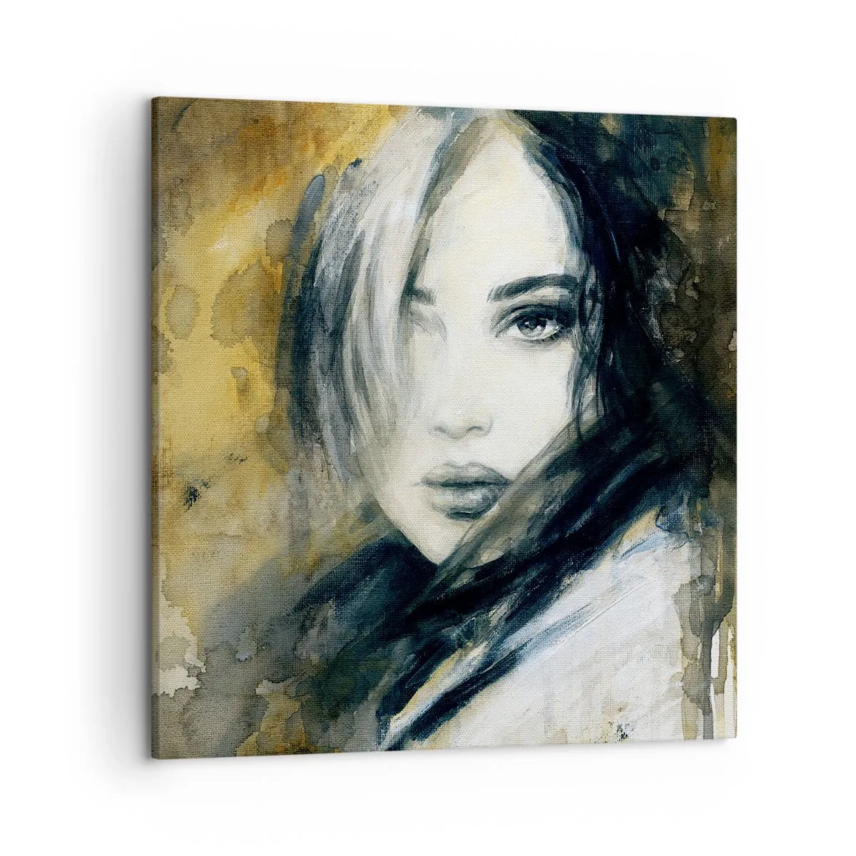 Impression sur toile - Image sur toile - plutôt innocente ou sensuelle ? - 50x50 cm
