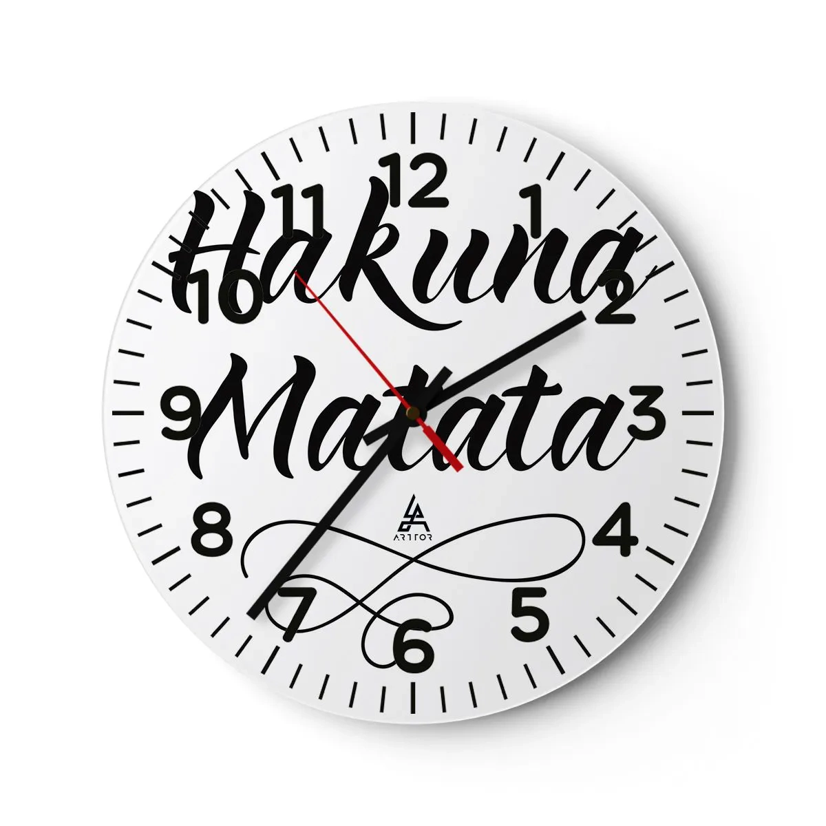 Horloge murale - Pendule murale - Le meilleur conseil - 30x30 cm