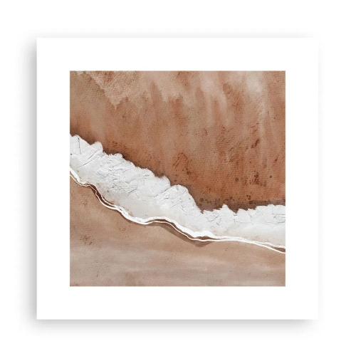Affiche - Poster - Dans des couleurs de la terre - 30x30 cm