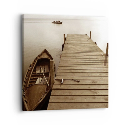 Impression sur toile - Image sur toile - Le grand silence - 40x40 cm