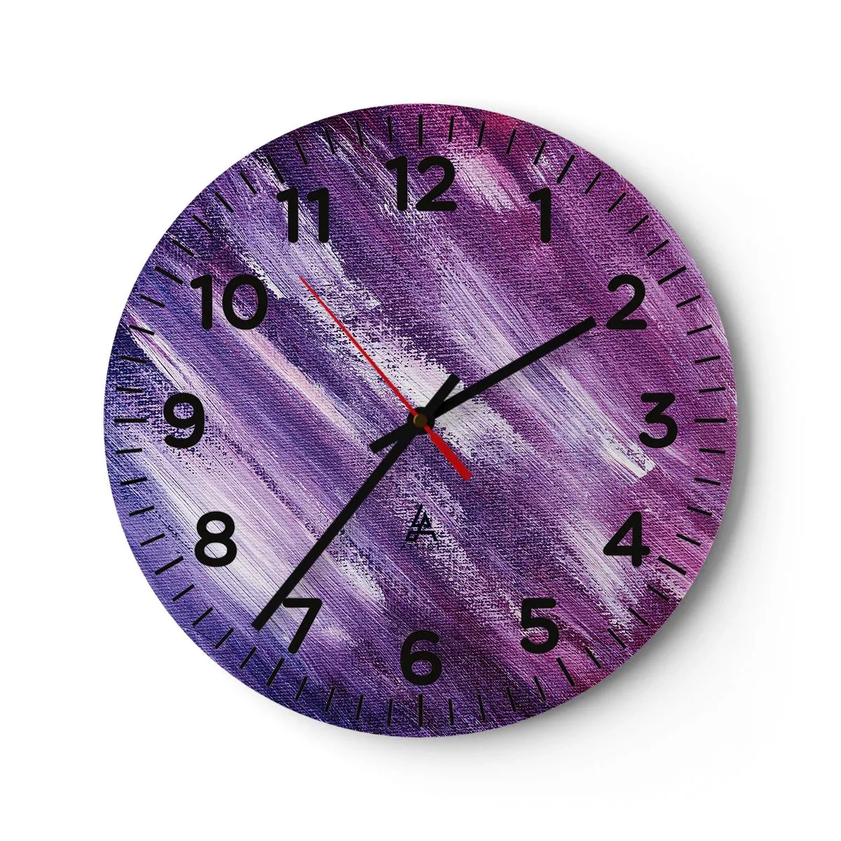 Horloge murale - Pendule murale - Quand le vent ensoleillé souffle - 30x30 cm