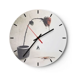 Horloge murale - Pendule murale - Rosa dolorosa - 40x40 cm