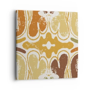 Impression sur toile - Image sur toile - Abstraction sentimentale - 40x40 cm