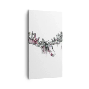 Impression sur toile - Image sur toile - Couronne du roi de la forêt - 55x100 cm