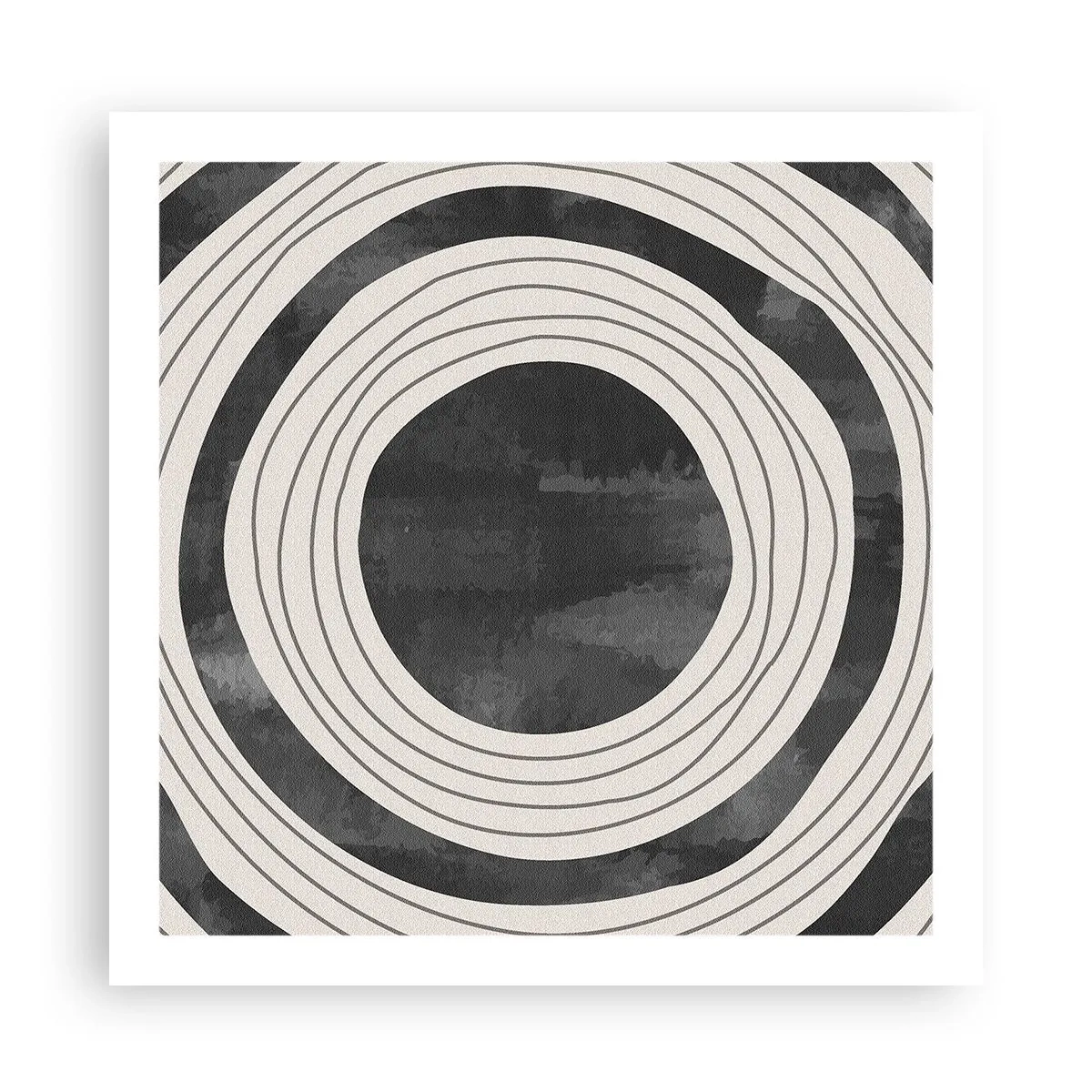 Affiche - Poster - Droit au but - 60x60 cm