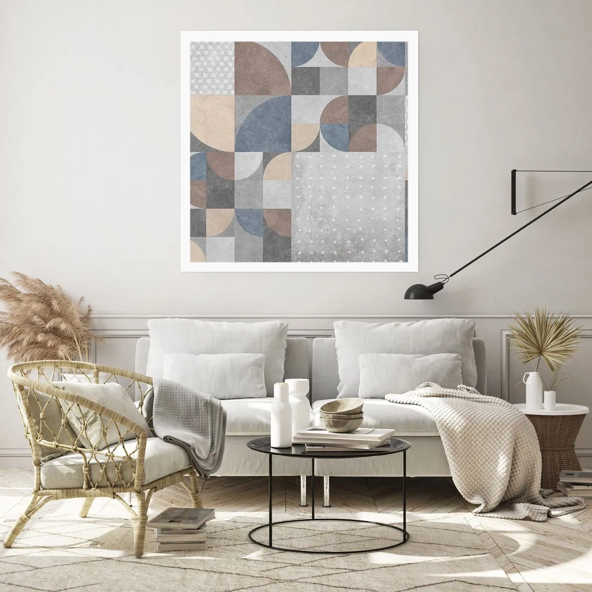 Affiche - Poster - Fantaisie de la céramique  - 30x30 cm