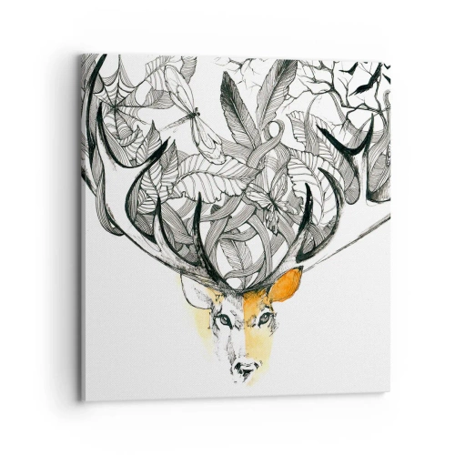 Impression sur toile - Image sur toile - Corne d'abondance - 70x70 cm