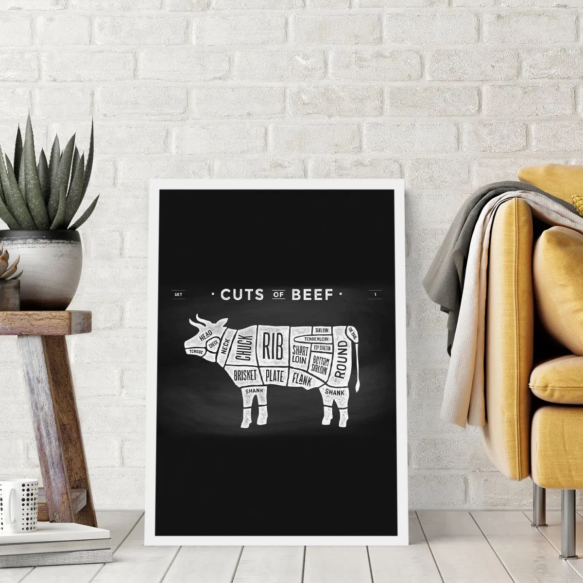 Affiche - Poster - L'art de la découpe - 30x40 cm