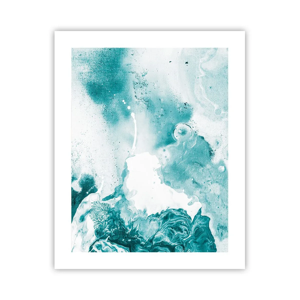 Affiche - Poster - Marécage bleu - 40x50 cm
