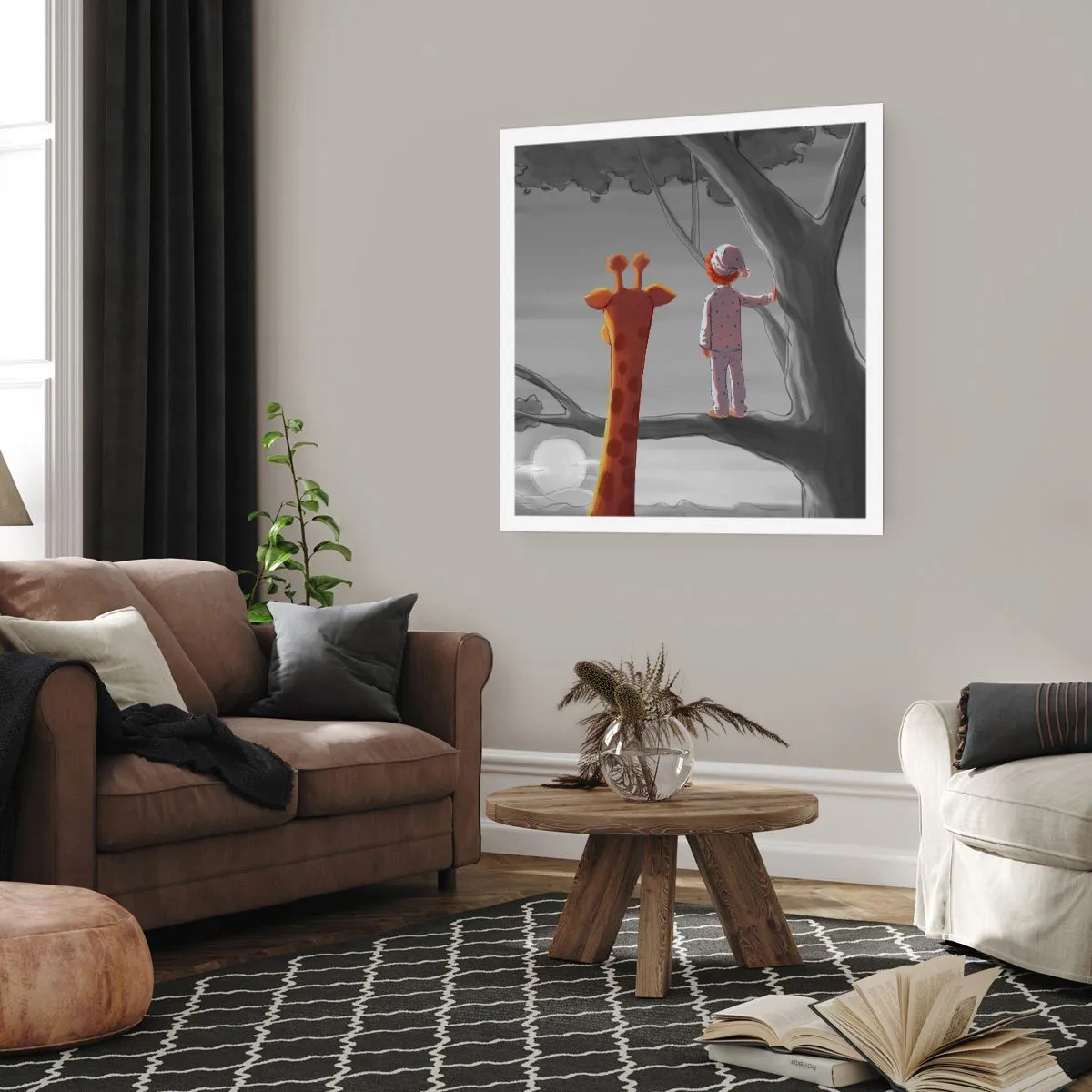 Affiche - Poster - Cela arrive vraiment - 60x60 cm