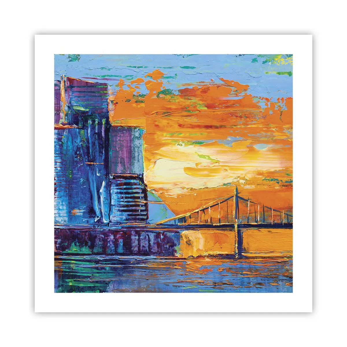 Affiche - Poster - Culture et nature - 50x50 cm