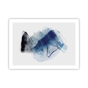 Affiche - Poster - Montagne de glace - 70x50 cm