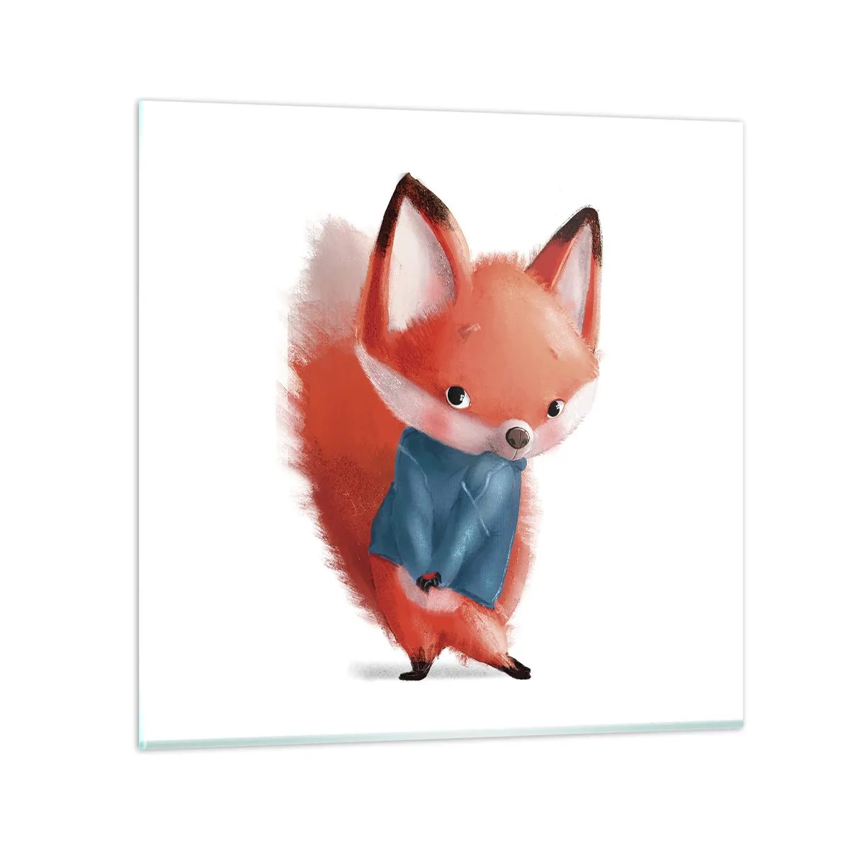 Impression sur verre - Image sur verre - Est-ce que ça me va? - 60x60 cm