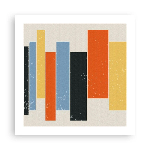 Affiche - Poster - Notation musicale - 50x50 cm